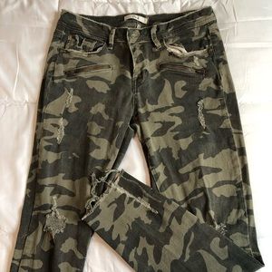 Dex Camo Skinny Jeans